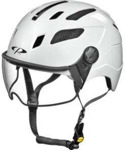 CP Bike CHIMAYO+ Urban Helmet visor clear white shiny L CP Bike CHIMAYO+ Urban Helmet visor clear white shiny L