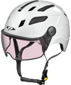 CP Bike CHIMAYO+ Urban Helmet visor vario white shiny M CP Bike CHIMAYO+ Urban Helmet visor vario white shiny M