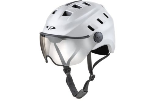 CP Bike CHIMO Helmet visor clear white matt L/XL
