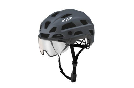CP Bike CYLITE Helmet visor clear grey matt/black matt L/XL