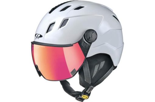 CP Ski CORAO+ Helmet white shiny / Visor Nr.28 M