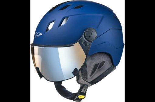 CP Ski CORAO+ Helmet maritime blue soft touch / Visor Nr.26 XL
