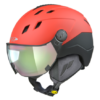 CP Ski CORAO+ Helmet red soft touch/black soft touch / Visor Nr.20 S CP Ski CORAO+ Helmet red soft touch/black soft touch / Visor Nr.20 S