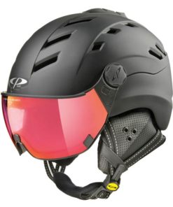 CP Ski CAMURAI Helmet black soft touch/black soft touch / Visor Nr.28 L CP Ski CAMURAI Helmet black soft touch/black soft touch / Visor Nr.28 L