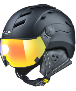 CP Ski CAMURAI Helmet black soft touch/black soft touch / Visor Nr. 27 L CP Ski CAMURAI Helmet black soft touch/black soft touch / Visor Nr. 27 L