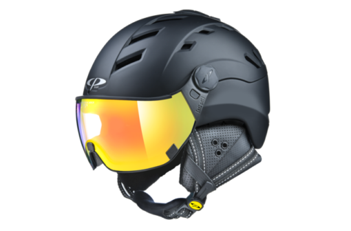 CP Ski CAMURAI Helmet black soft touch/black soft touch / Visor Nr. 27 M