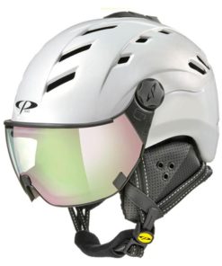 CP Ski CAMURAI Helmet pearlwhite shiny/white shiny / Visor Nr. 29 XL CP Ski CAMURAI Helmet pearlwhite shiny/white shiny / Visor Nr. 29 XL