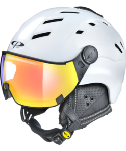 CP Ski CAMURAI Helmet pearlwhite shiny/white shiny / Visor Nr.27 L CP Ski CAMURAI Helmet pearlwhite shiny/white shiny / Visor Nr.27 L