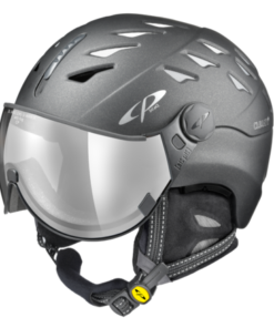 CP Ski CUMA Cashmere Helmet sparkling graphite soft touch / Visor Nr.13 M CP Ski CUMA Cashmere Helmet sparkling graphite soft touch / Visor Nr.13 M
