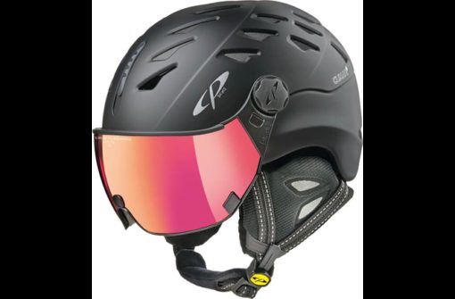 CP Ski CUMA Helmet black soft touch/black soft touch / Visor Nr.28 XL