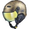 CP Ski CARACHILLO Vintage Helmet vintage gold / Visor Nr.30 M CP Ski CARACHILLO Vintage Helmet vintage gold / Visor Nr.30 M