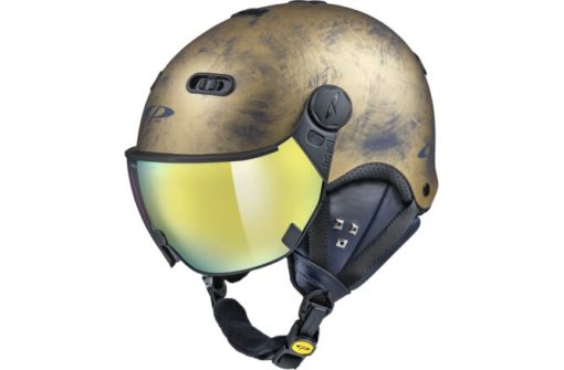 CP Ski CARACHILLO Vintage Helmet vintage gold / Visor Nr.30 M