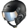 CP Ski CARACHILLO Helmet black soft touch / Visor Nr.26 M CP Ski CARACHILLO Helmet black soft touch / Visor Nr.26 M