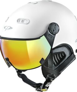 CP Ski CARACHILLO Helmet white soft touch / Visor Nr.27 L CP Ski CARACHILLO Helmet white soft touch / Visor Nr.27 L
