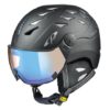 CP Ski CUMA Cashmere Helmet sparkling graphite soft touch / Visor Nr.26 M CP Ski CUMA Cashmere Helmet sparkling graphite soft touch / Visor Nr.26 M