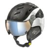 CP Ski CAMURAI Carbon Helmet carbon shiny/white shiny / Visor Nr.26 M CP Ski CAMURAI Carbon Helmet carbon shiny/white shiny / Visor Nr.26 M