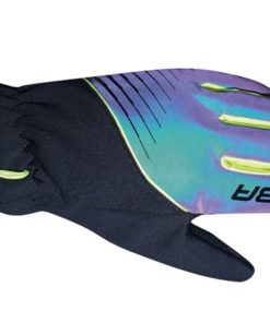 Chiba Kids Waterproof Gloves rainbow reflective/black L Chiba Kids Waterproof Gloves rainbow reflective/black L