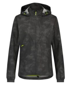 AGU Women Commuter Compact Rain Jacket Reflection Black L AGU Women Commuter Compact Rain Jacket Reflection Black L