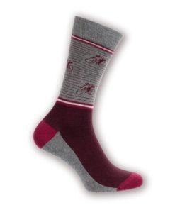 Le Patron Vintage Cyclist Socks aubergine 39-42 Le Patron Vintage Cyclist Socks aubergine 39-42