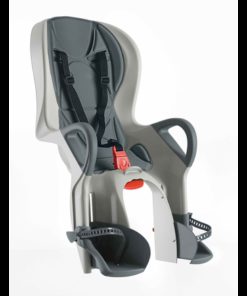 Ok Baby Siège enfant 10+ argent avec rembourrage bleu fixation arrière