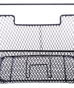 Panier  pour porte-bagage 40x30x18 cm maille fine noir Panier  pour porte-bagage 40x30x18 cm maille fine noir