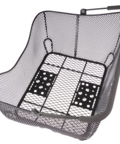Pletscher Panier Delux pour porte-bagage 40x31x21 cm maille fine gris Pletscher Panier Delux pour porte-bagage 40x31x21 cm maille fine gris