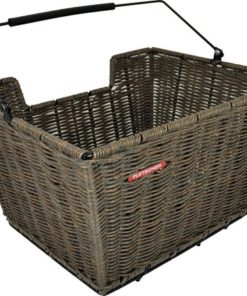 Pletscher Panier Rattan p/porte-bagage a/adap. 3-points maille fine brun Pletscher Panier Rattan p/porte-bagage a/adap. 3-points maille fine brun