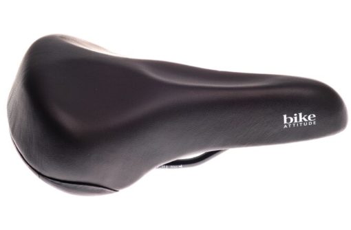 Velo selle trekking VL-262-8B10 dame sans trou noir