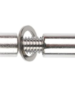 Boulon de selle 8x22 mm argent Boulon de selle 8x22 mm argent