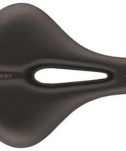 Terry selle Anatomica Flex Gel Man avec trou noir Terry selle Anatomica Flex Gel Man avec trou noir