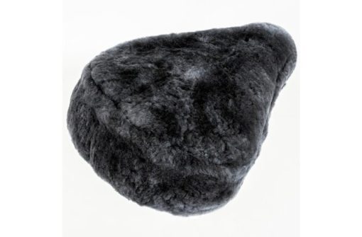 Housse pour selle agneau gris