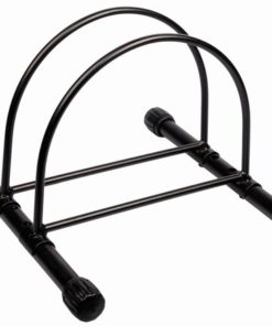 Support d'exposition largeur ajustable noir Support d'exposition largeur ajustable noir