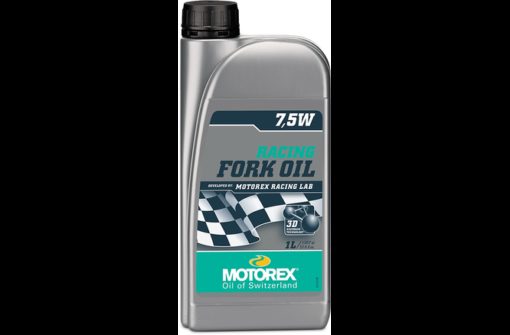 Motorex Racing Fork Oil SAE 7.5W huile de fourche bouteile 1 L