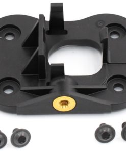 Bosch Kit plaque de montage CompactTube horizontal côté serrure manière fixe BBP3242 noir