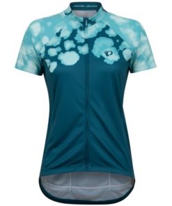PEARL iZUMi W Classic Jersey bleu océan nuages XL