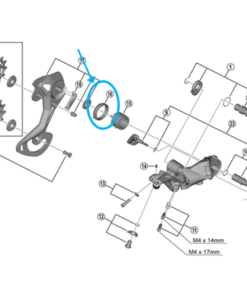 Shimano Joint de roulette RD-M9100