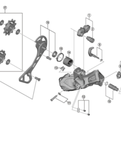 Shimano Couvercle RD-RX817
