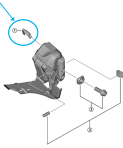 Shimano Revêtement du connecteur FD-R9250