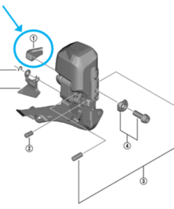 Shimano Revêtement du connecteur FD-R7150