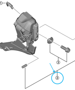 Shimano Plaquettes FD-R8000 Shimano Plaquettes FD-R8000