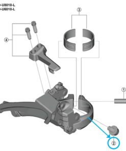 Shimano Serre-câble FD-U8010 Shimano Serre-câble FD-U8010
