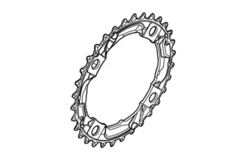 Shimano Plateau Alivio FC-M410 32 dents argent