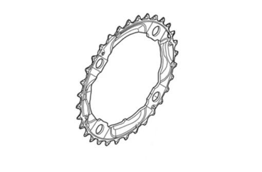 Shimano Plateau Deore FC-M532 36 dents argent