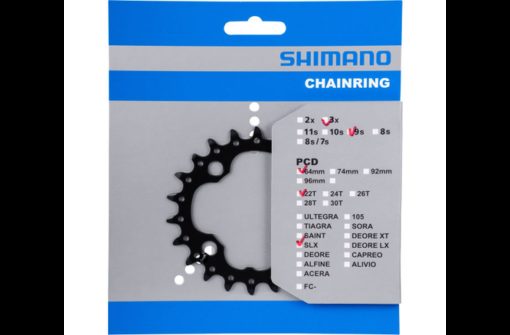 Shimano Plateau SLX FC-M660 22 dents AA-Type