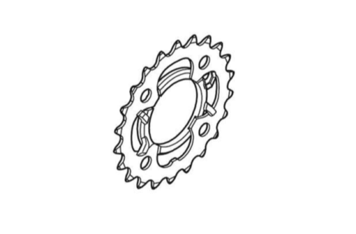 Shimano Plateau Acera FC-M361 22 dents ave protège-chaîne noir
