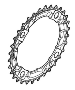 Shimano Plateau Acera FC-M361 32 dents noir Shimano Plateau Acera FC-M361 32 dents noir