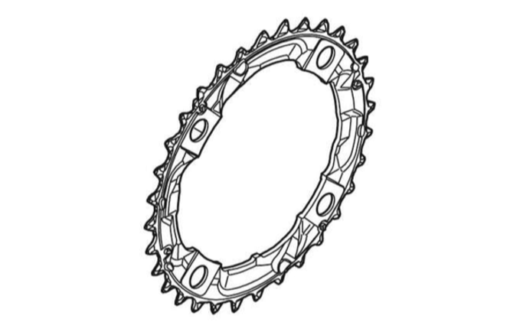 Shimano Plateau Acera FC-M361 32 dents noir