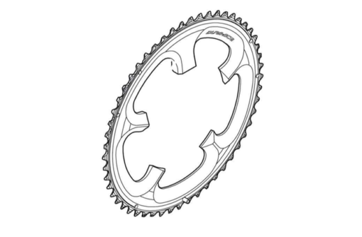 Shimano Plateau Dura-Ace FC-7900 52 dents B-Type