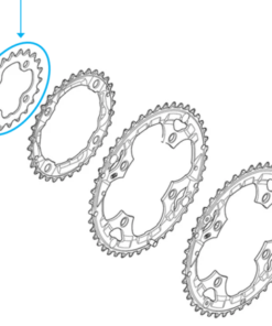 Shimano Plateau Deore FC-M590 22 dents noir Shimano Plateau Deore FC-M590 22 dents noir