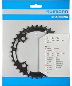 Shimano Plateau Deore FC-M591 36 dents noir Shimano Plateau Deore FC-M591 36 dents noir
